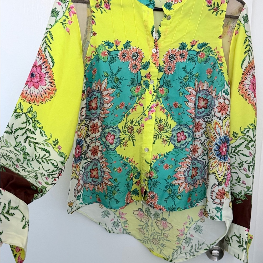 FARM Rio - Floral Patterned Women's Top